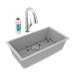 Elkay - ELGRU13322GSFLC - Undermount Kitchen Sinks