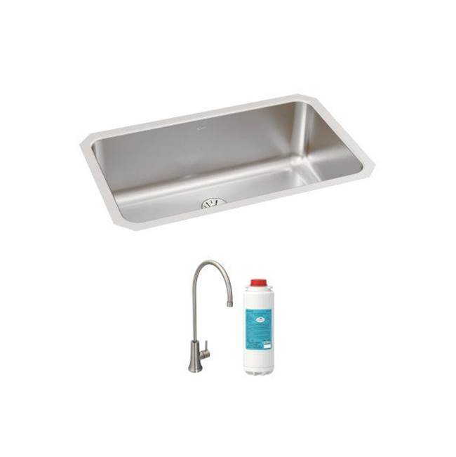 Elkay Undermount Kitchen Sinks item EFRUAQ31169TFGW