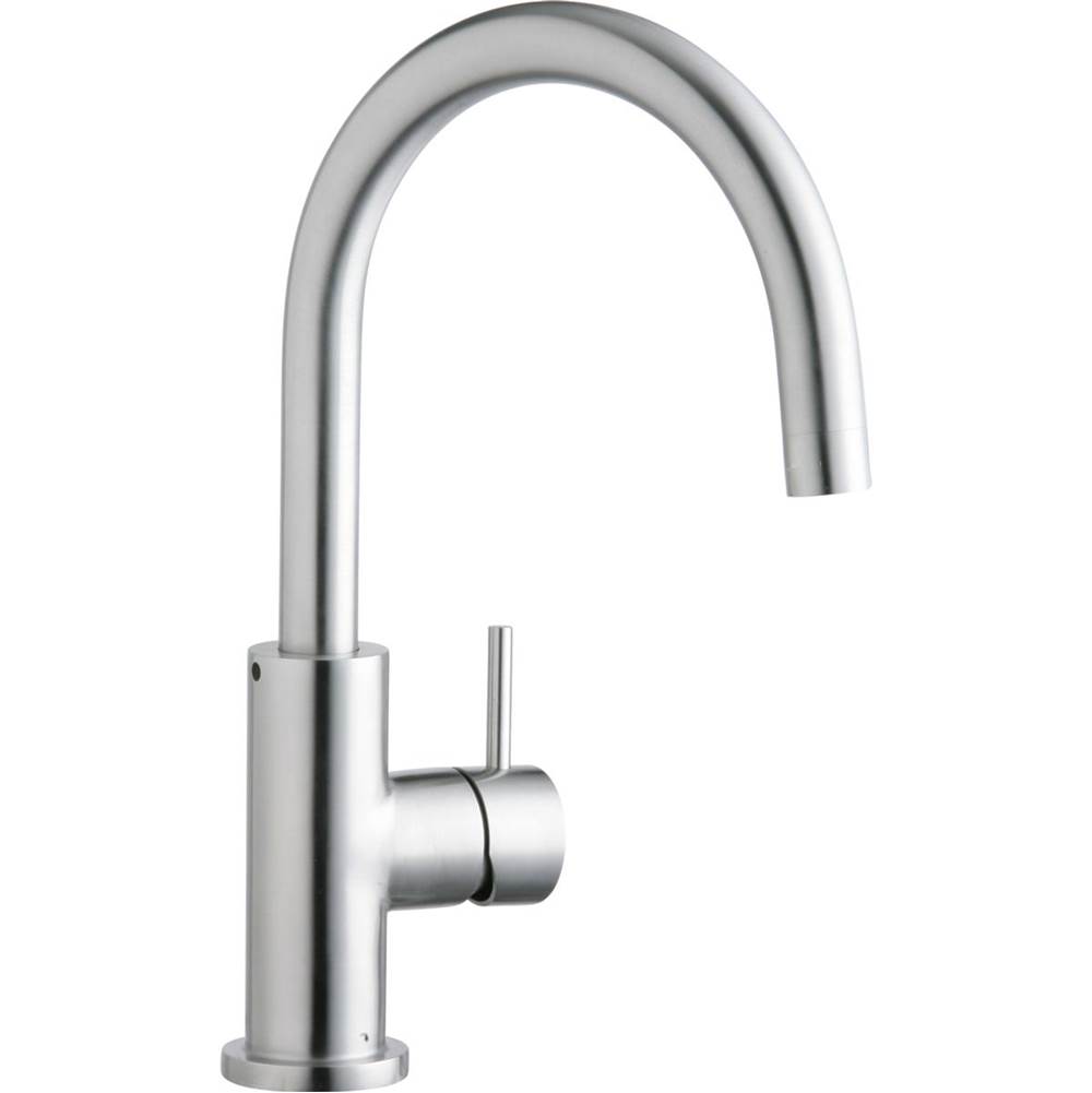 Fixtures, Etc.ElkayAllure Single Hole Kitchen Faucet with Lever Handle Satin Stainless Steel