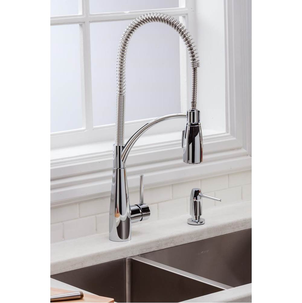 Fixtures, Etc.ElkayAvado Single Hole Kitchen Faucet with Semi-professional Spout Forward Only Lever Handle, Chrome