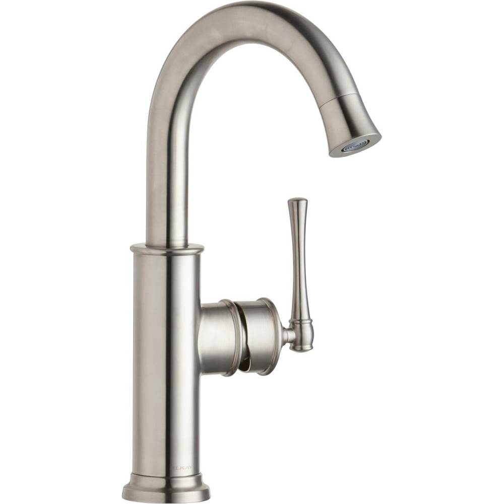 Fixtures, Etc.ElkayExplore Single Hole Bar Faucet with Forward Only Lever Handle Lustrous Steel