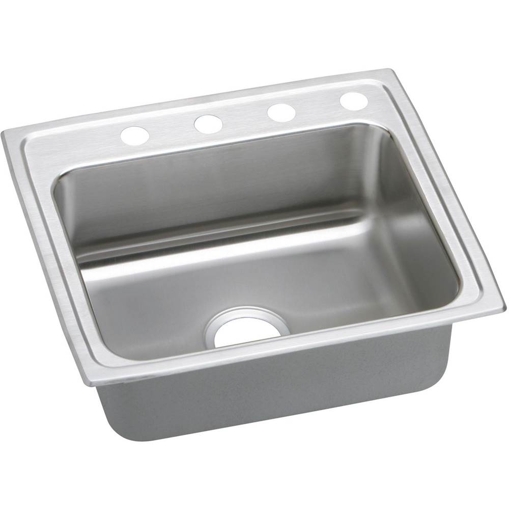 Fixtures, Etc.ElkayLustertone Classic Stainless Steel 25'' x 21-1/4'' x 7-7/8'', Single Bowl Drop-in Sink with Quick-clip