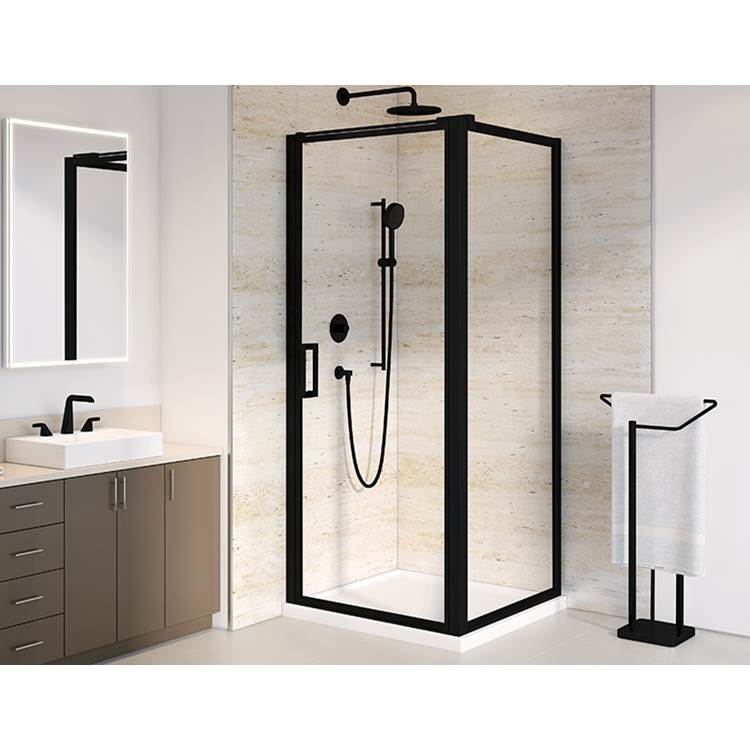 Fleurco Corner Shower Doors item ELECP2542-33-40-79