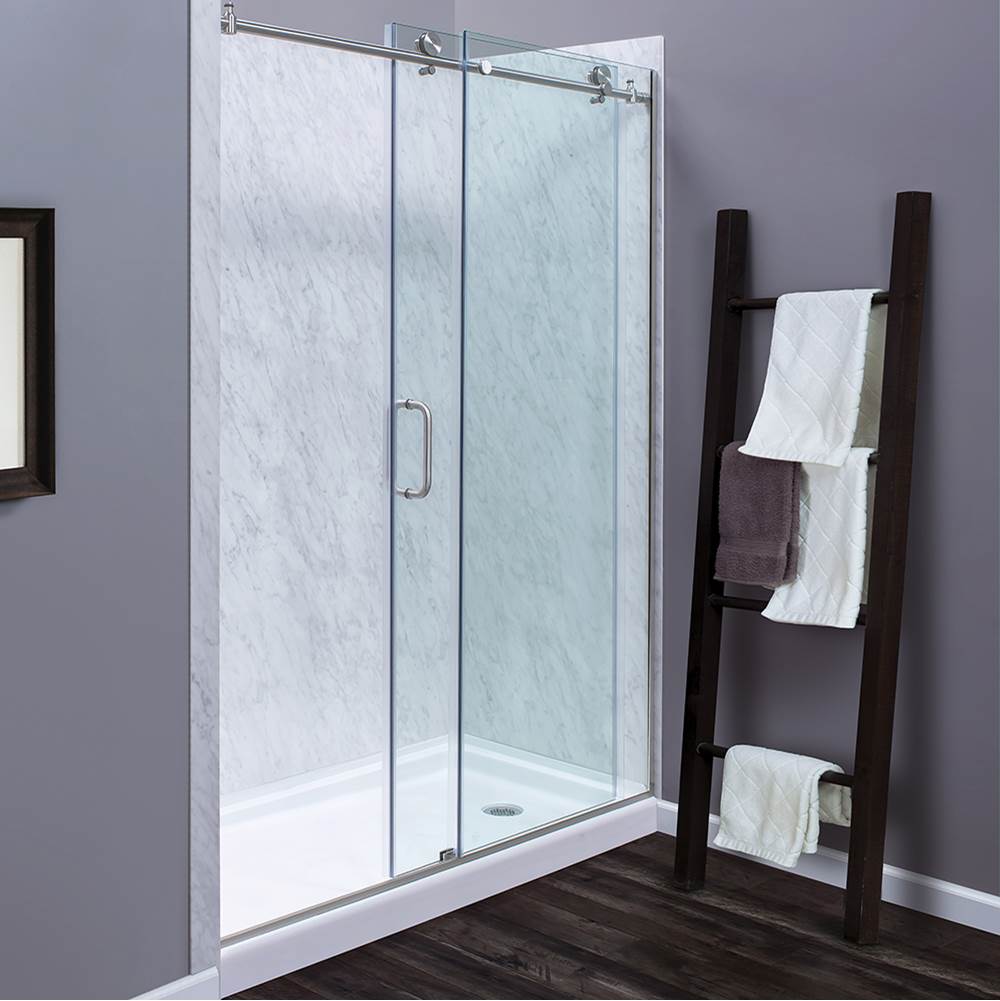 CRAFT + MAIN Tub Doors Shower Doors item MRRL6076-CL-SV