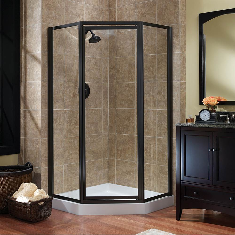 CRAFT + MAIN Hinged Shower Doors item TDNA0470-CL-OR
