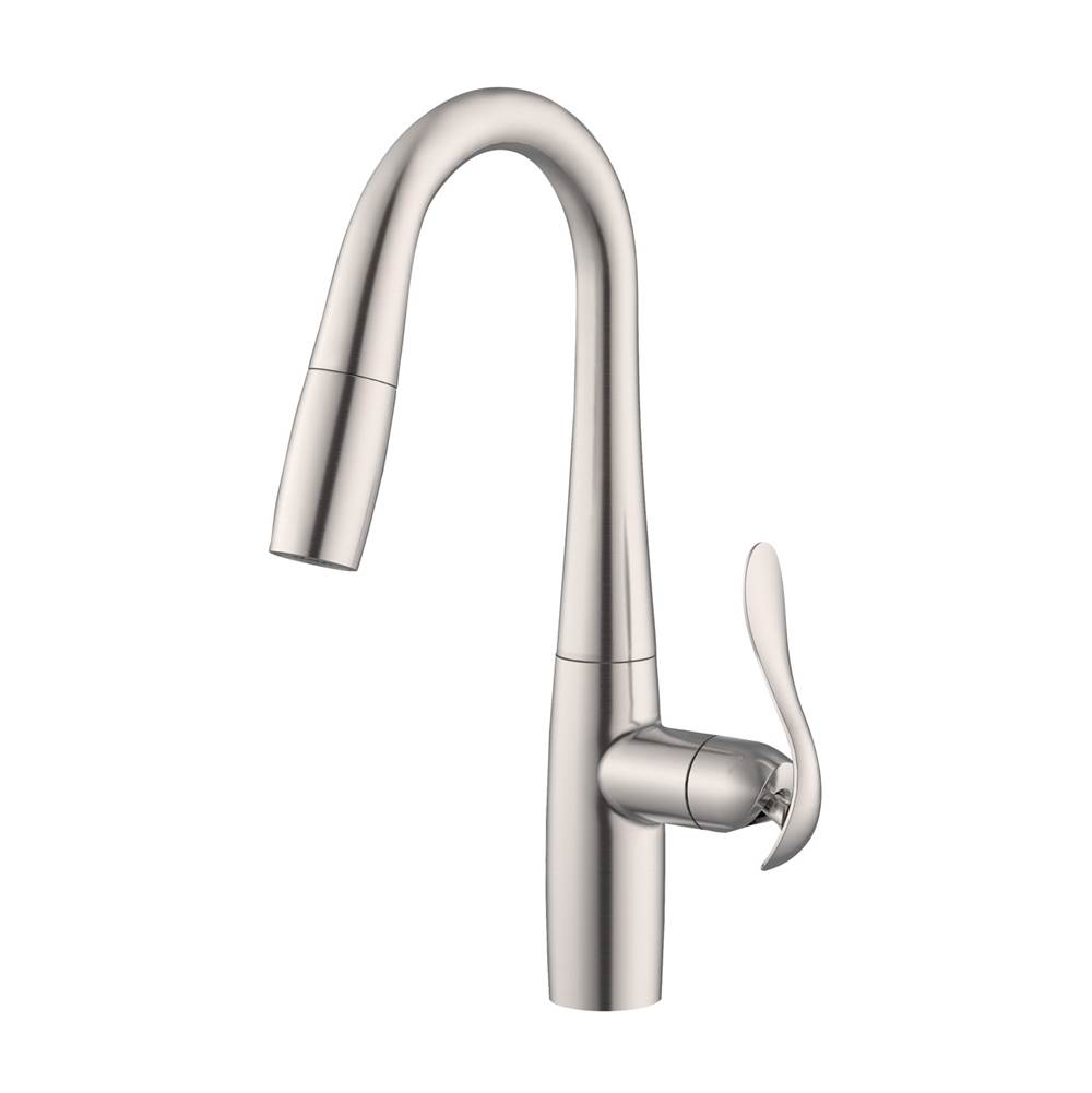Gerber Plumbing Pull Down Bar Faucets Bar Sink Faucets item D150612SS