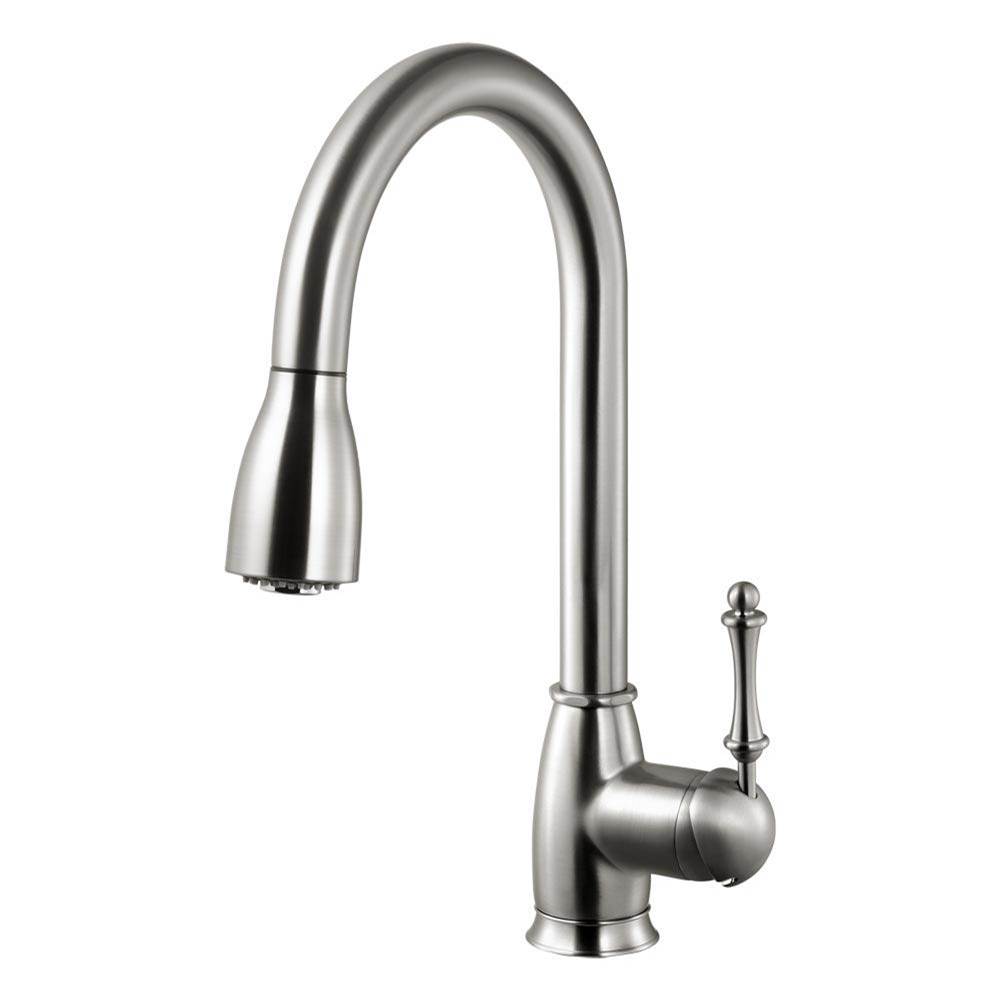 Hamat Pull Down Faucet Kitchen Faucets item ARPD-1000-BN