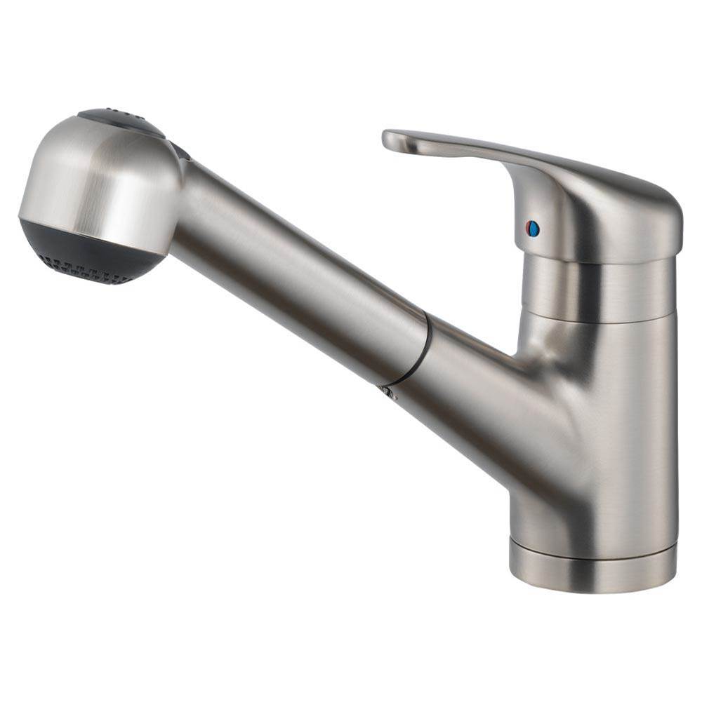 Hamat Pull Out Faucet Kitchen Faucets item EVPO-1000-BN