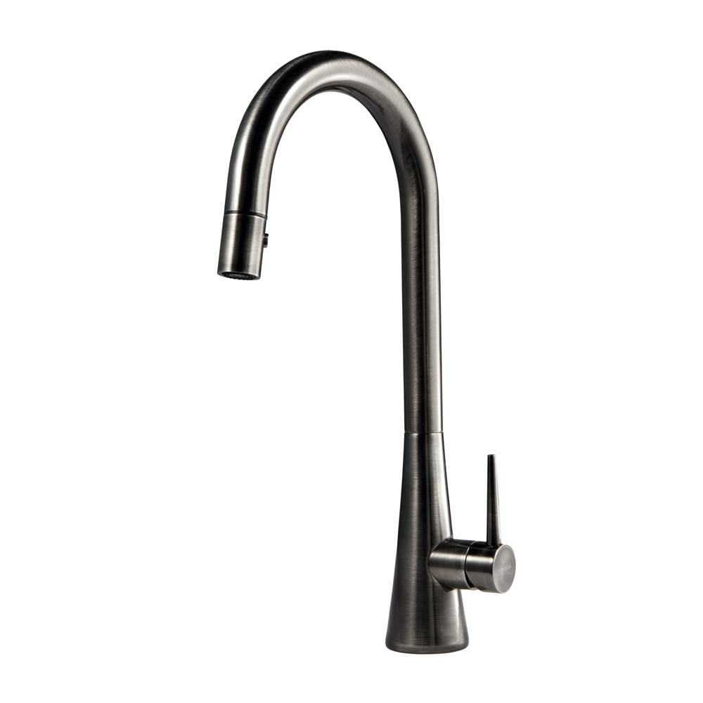 Hamat Pull Down Faucet Kitchen Faucets item SEPD-1000-PW