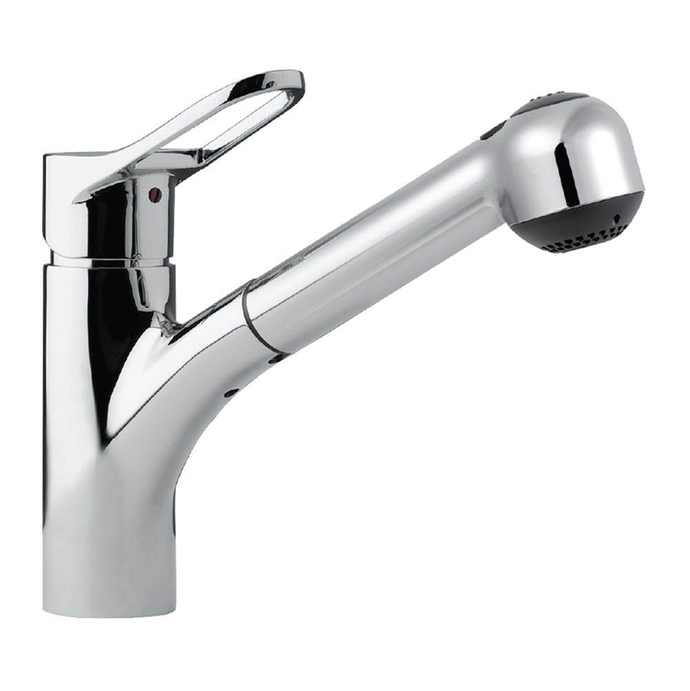 Fixtures, Etc.HamatDual Function Pull Out Kitchen Faucet in Brushed Nickel
