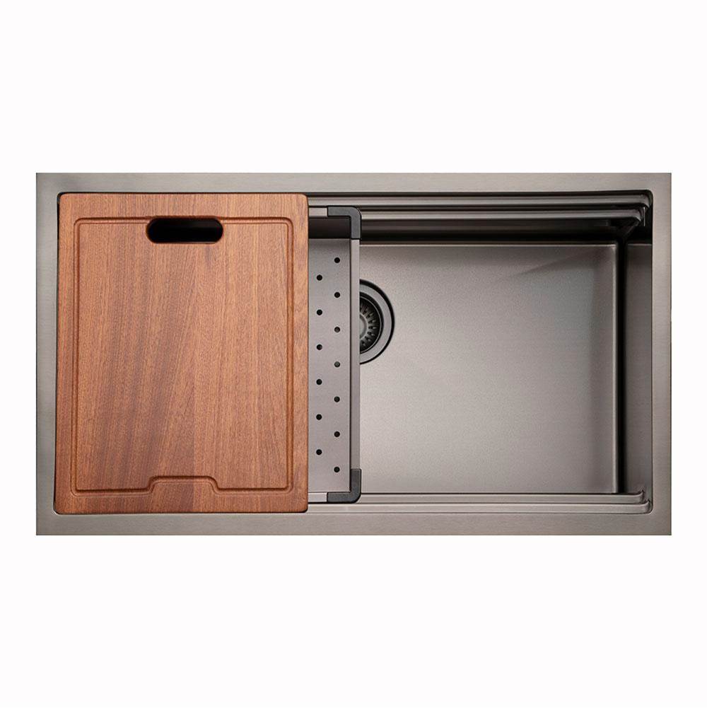 Hamat Undermount Kitchen Sinks item NER-3218SW