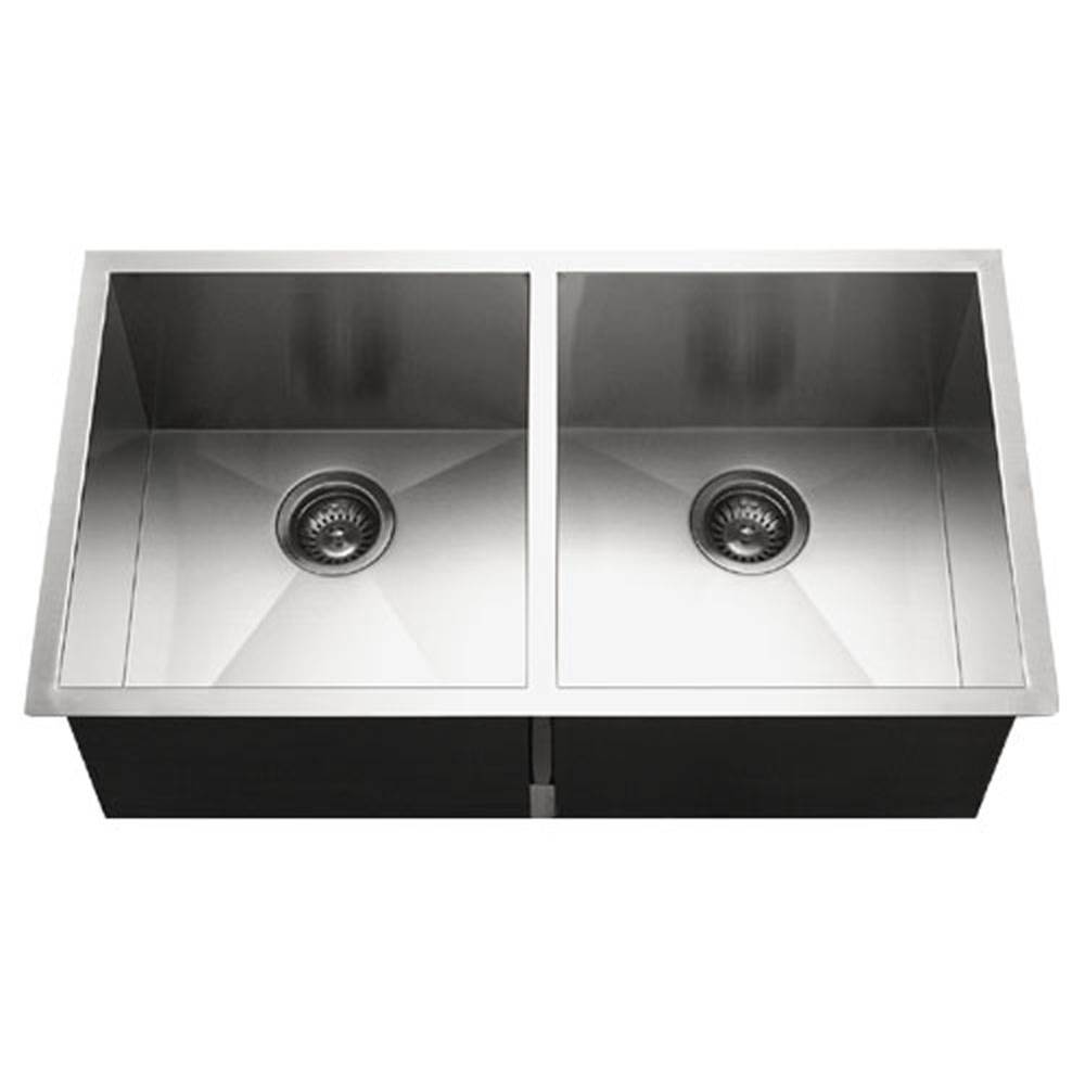 Hamat Undermount Kitchen Sinks item PRI-3318D