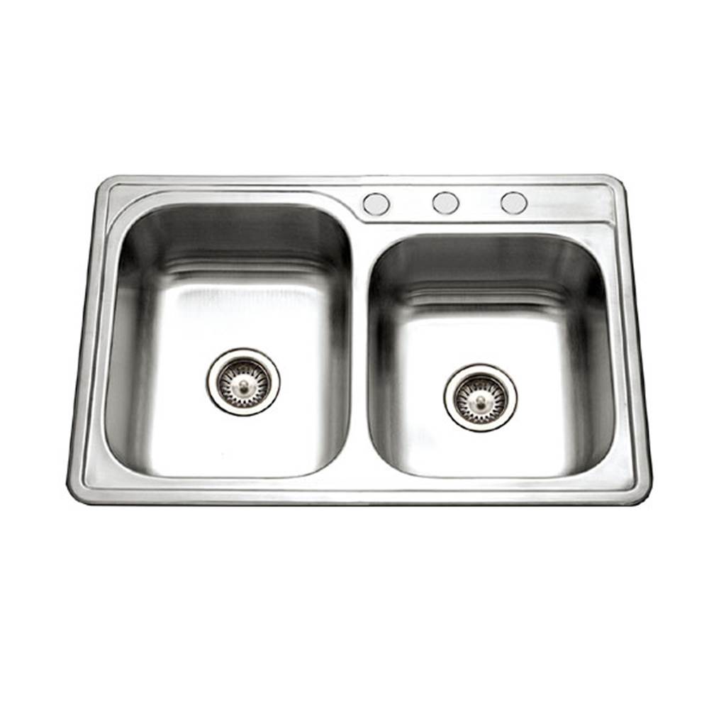 Hamat Drop In Kitchen Sinks item REV-3322DRT-3-20