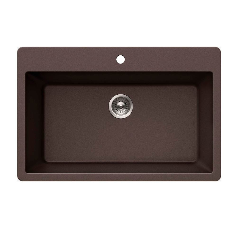 Hamat Drop In Kitchen Sinks item SIO-3017ST-MO