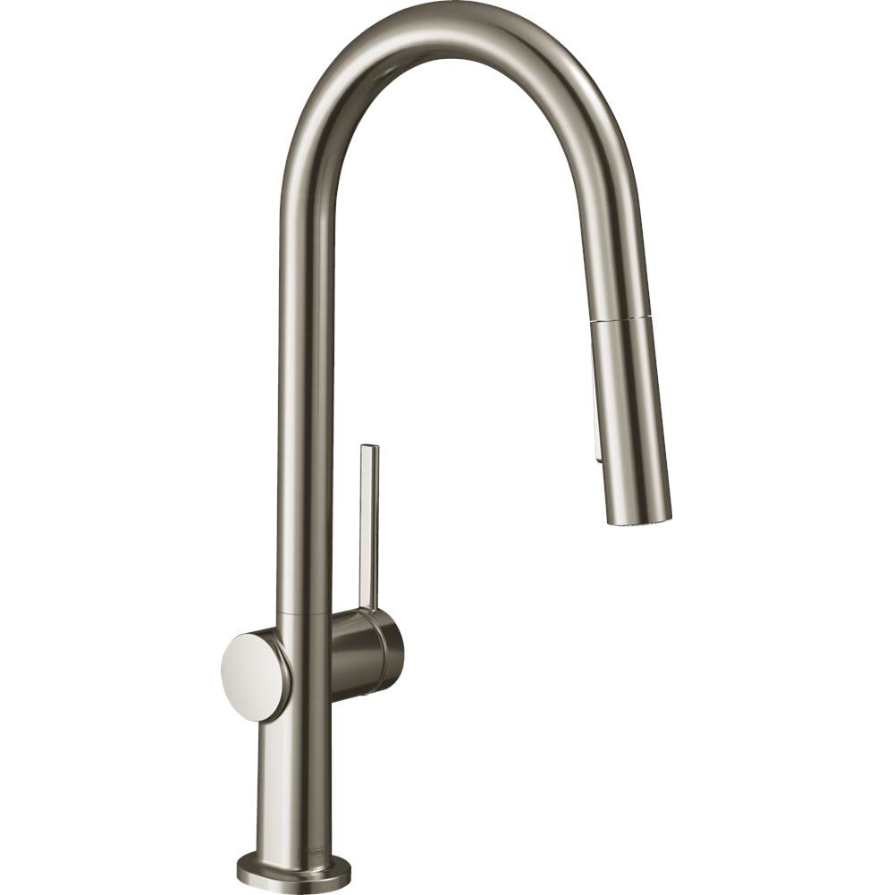 Fixtures, Etc.HansgroheTalis N HighArc Kitchen Faucet, A-Style 2-Spray Pull-Down, 1.75 GPM in Steel Optic