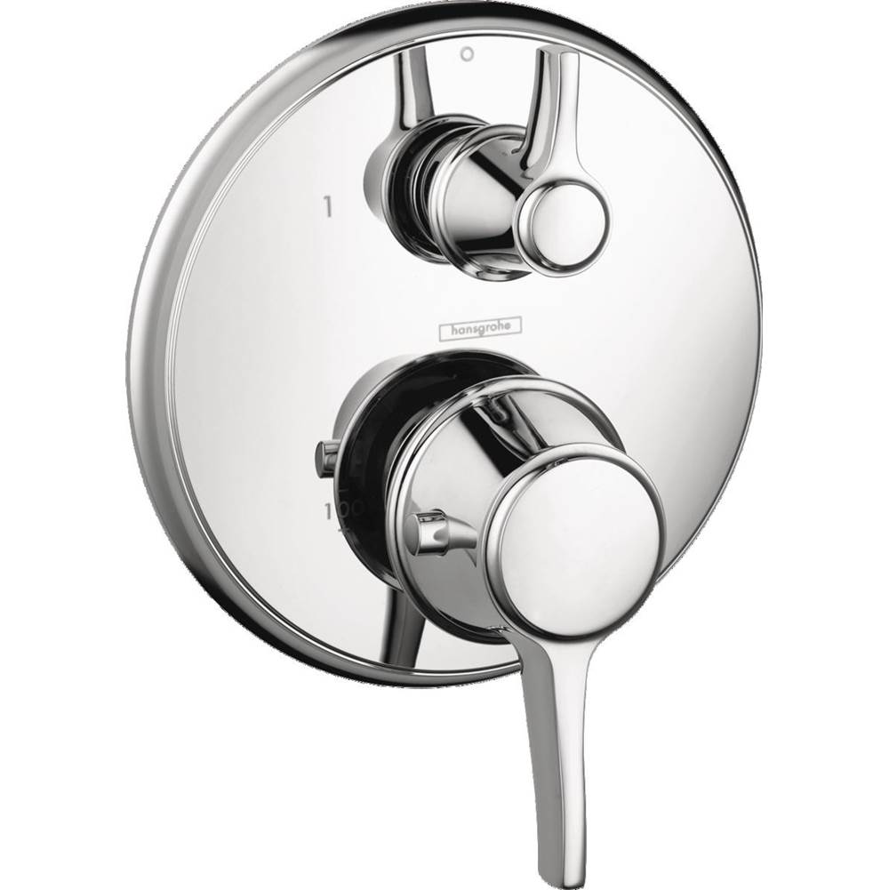 Fixtures, Etc.HansgroheEcostat Classic Thermostatic Trim with Volume Control, Round in Polished Nickel