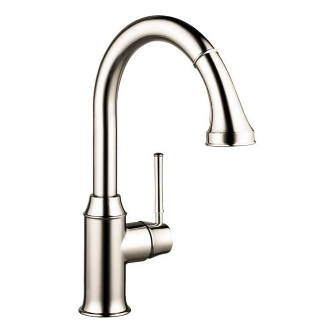 Fixtures, Etc.HansgroheTalis C HighArc Kitchen Faucet, 2-Spray Pull-Down, 1.75 GPM in Polished Nickel