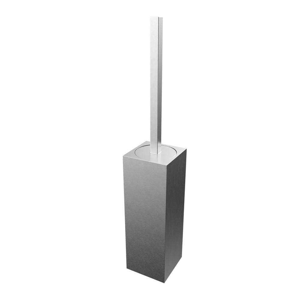 Fixtures, Etc.ICO BathFire Wall-Mounted Toilet Brush - Brushed Nickel