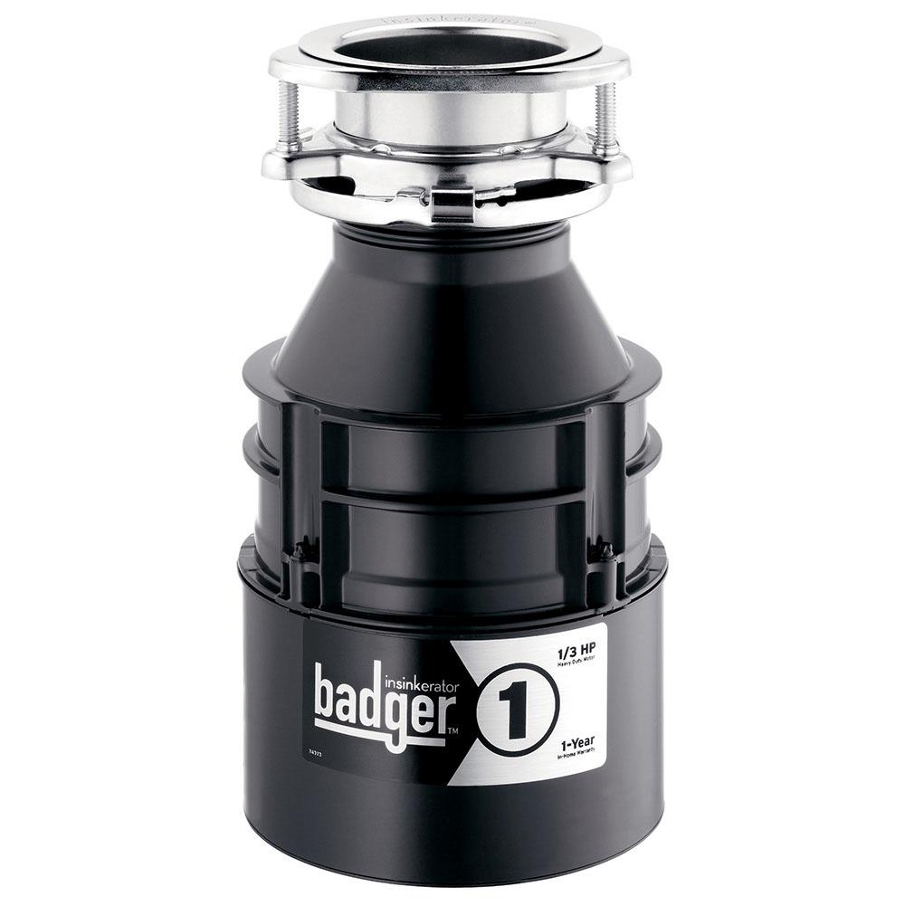 Fixtures, Etc.InsinkeratorBadger 1 1/3 HP Food Waste Disposer - Model Number: BADGER 1
