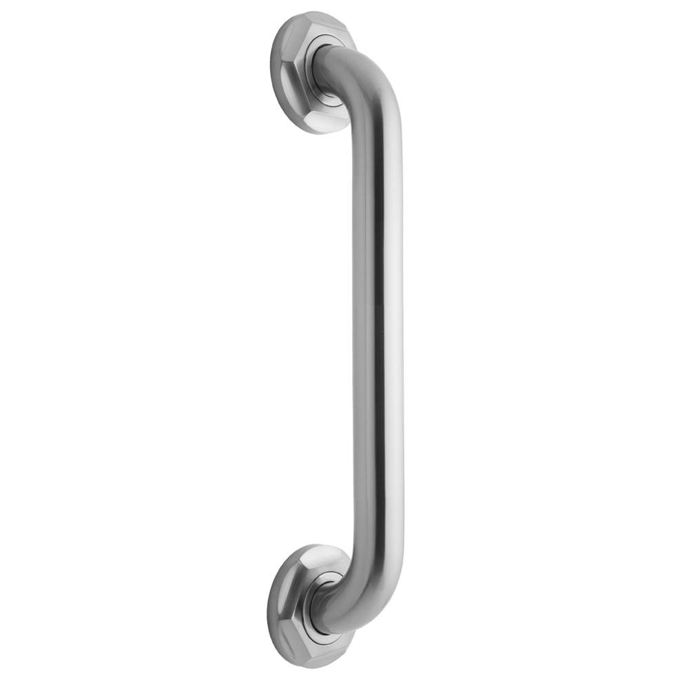Fixtures, Etc.Jaclo18'' Deluxe Grab Bar with Contemporary Hex Flange