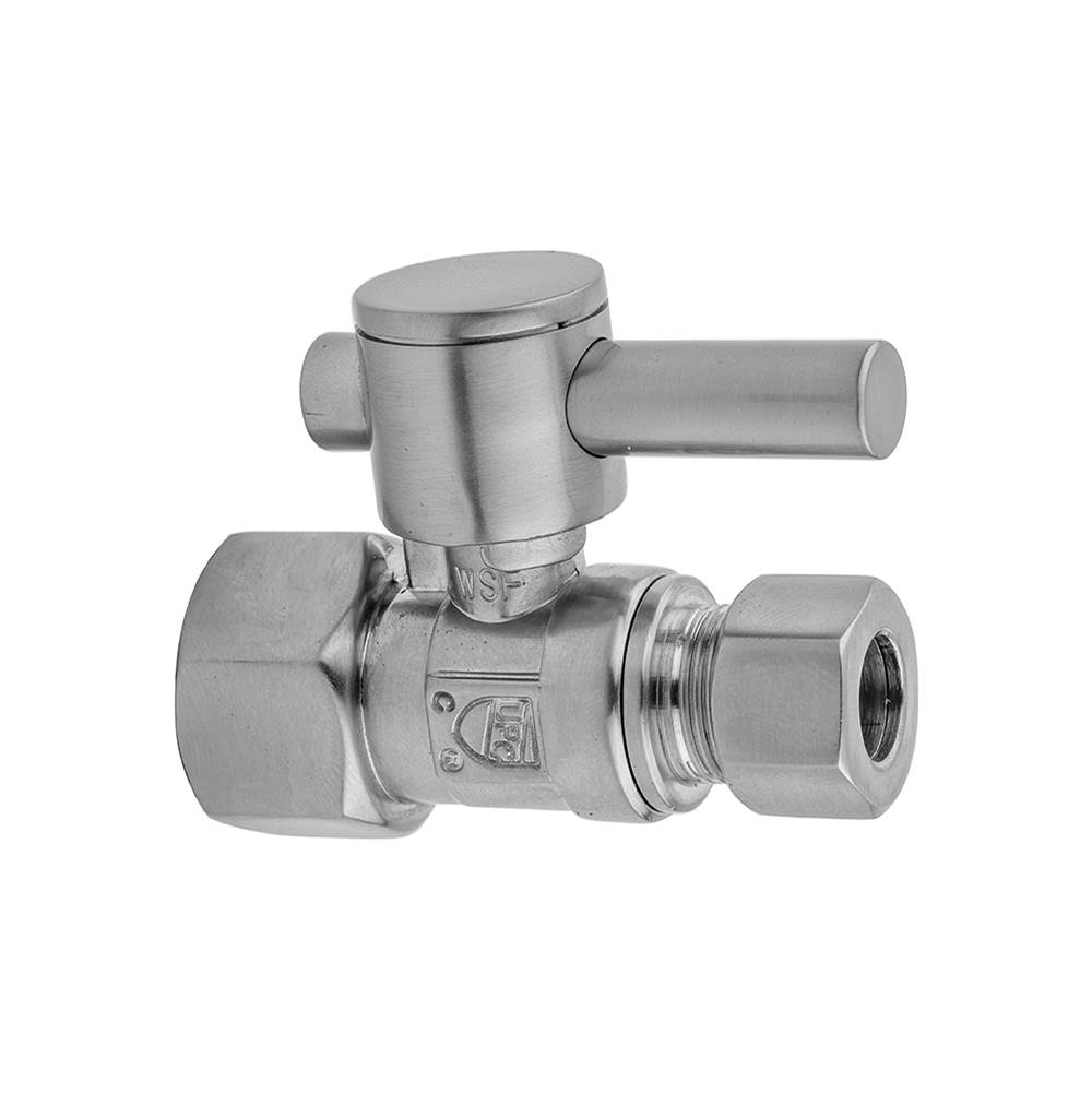Fixtures, Etc.JacloQuarter Turn Straight Pattern 1/2'' IPS x 3/8'' O.D. Supply Valve with Contempo Lever Handle