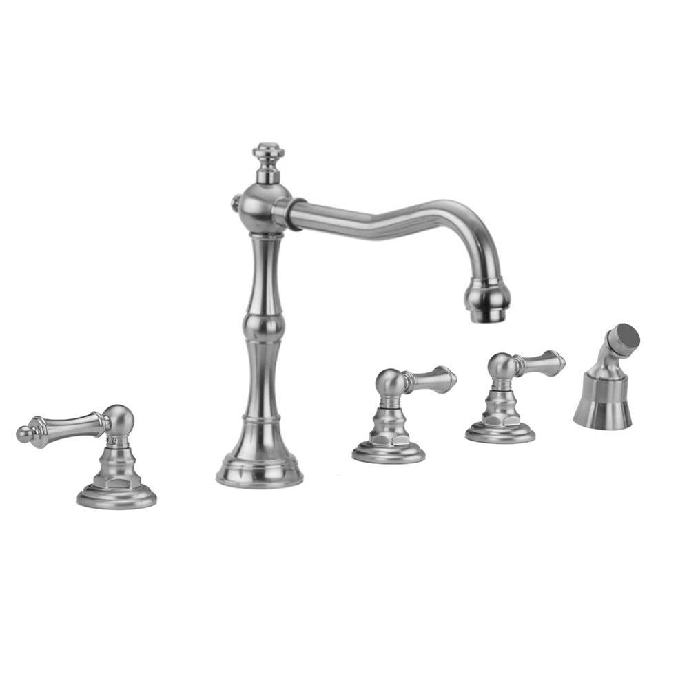 Fixtures, Etc.JacloRoaring 20's Roman Tub Set with Ball Lever Handles and Angled Handshower