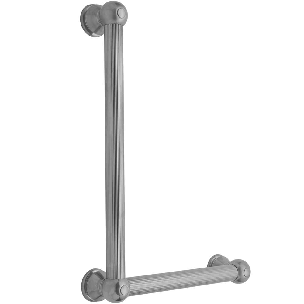 Jaclo Grab Bars Shower Accessories item G33-24H-16W-RH-BKN