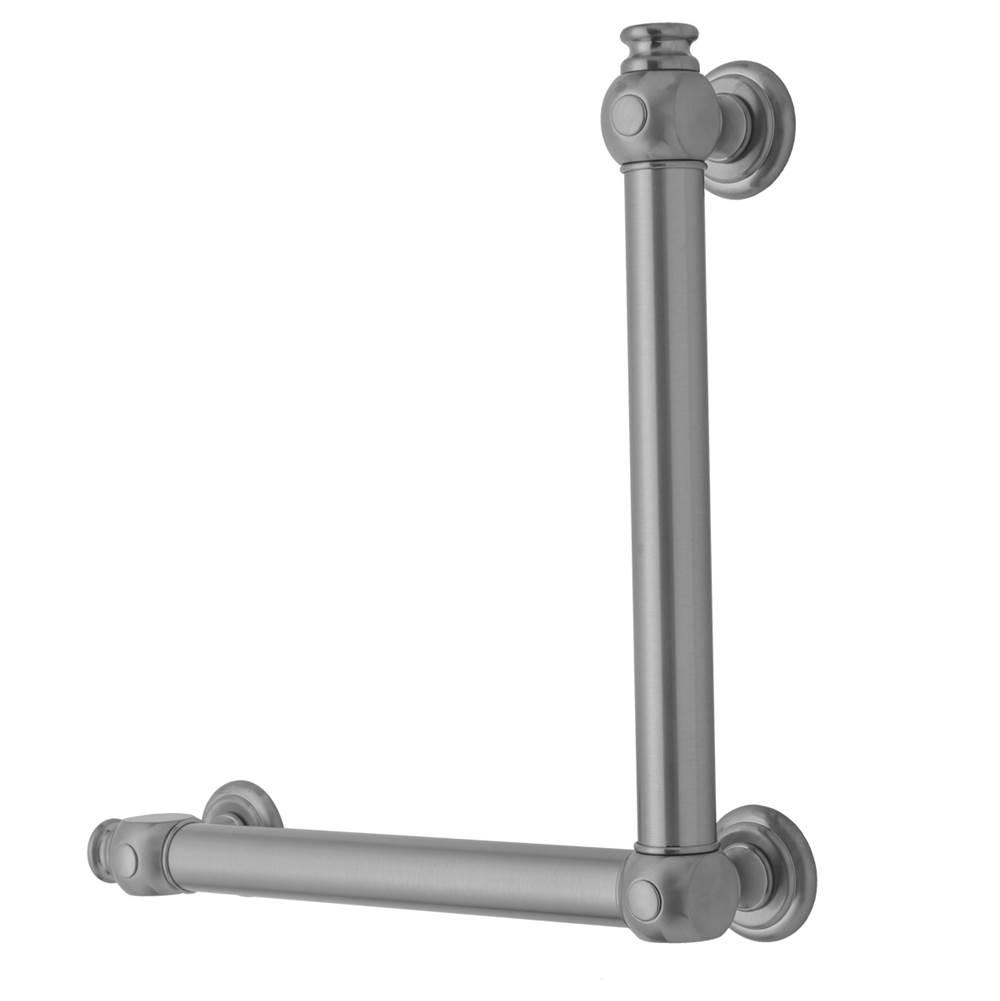 Jaclo Grab Bars Shower Accessories item G60-12H-16W-LH-PEW