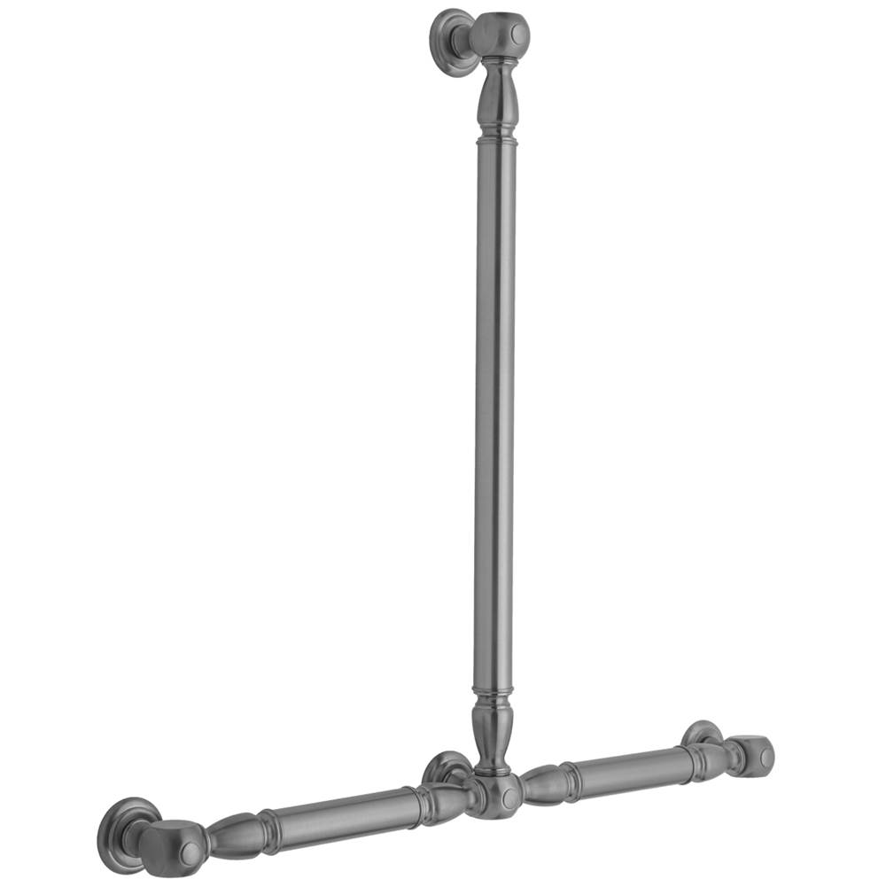 Fixtures, Etc.JacloT20 Smooth with Finials 32H x 32W T Grab Bar