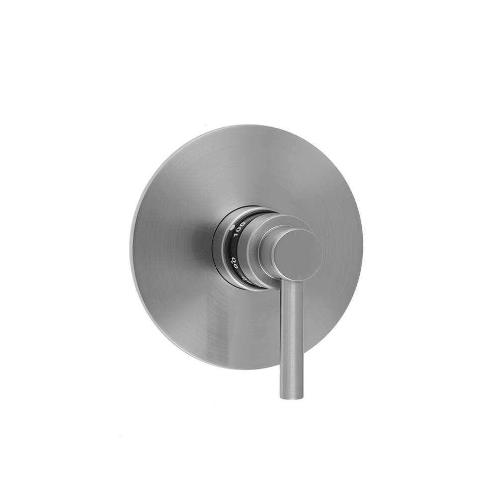 Fixtures, Etc.JacloRound Plate with Contempo Low Lever Trim for Thermostatic Valves (J-TH34 & J-TH12)