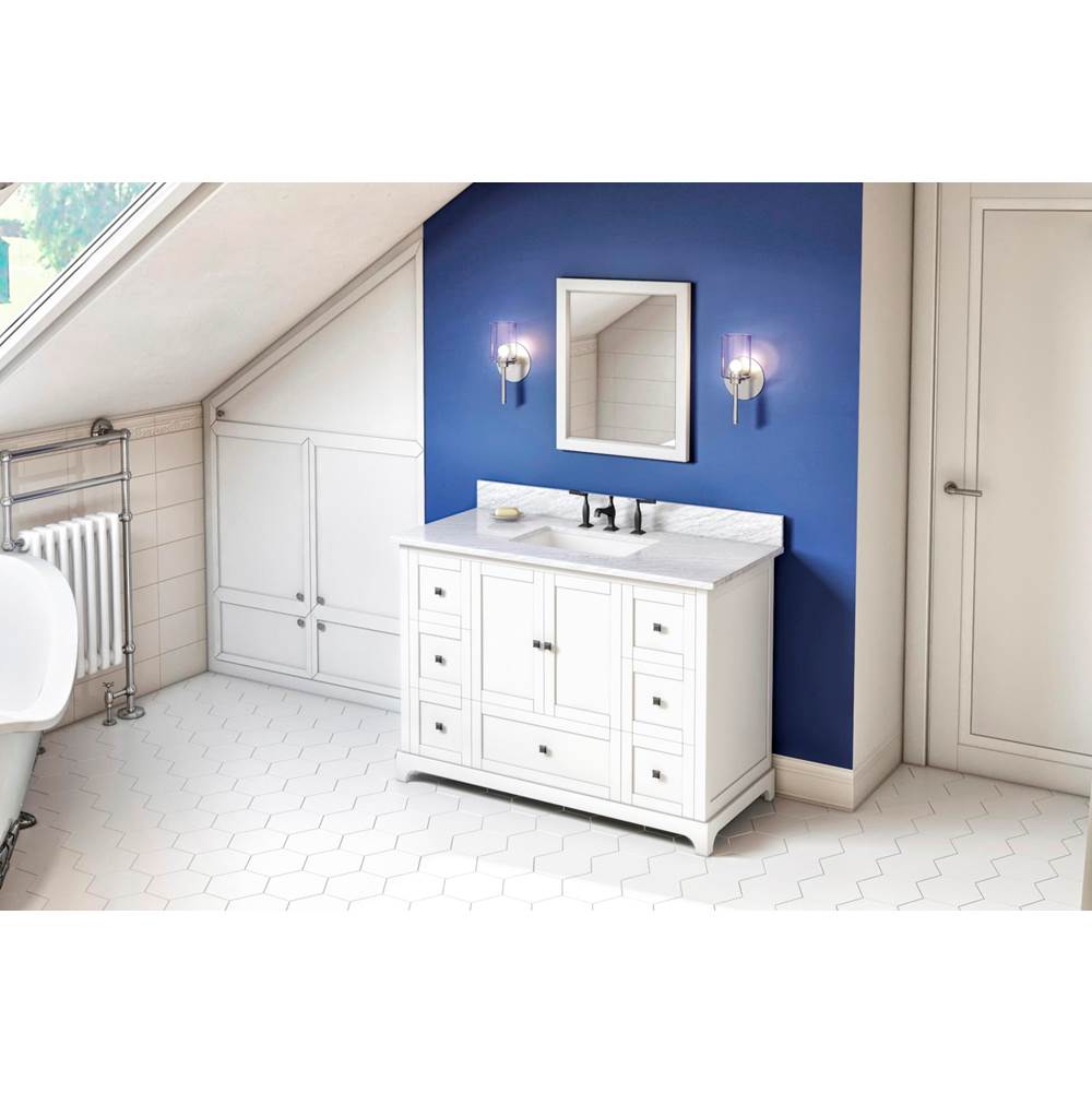 Jeffrey Alexander Single Sink Sets Vanity Sets item VKITADD48WHWCR