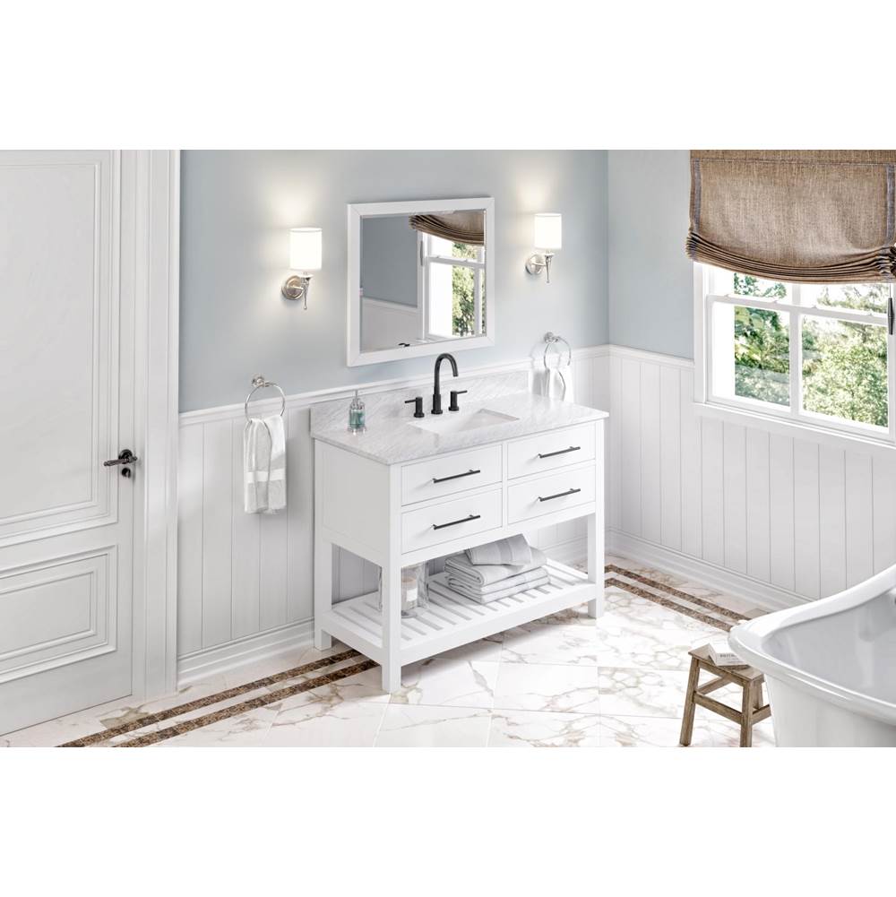 Jeffrey Alexander Single Sink Sets Vanity Sets item VKITWAV48WHWCR