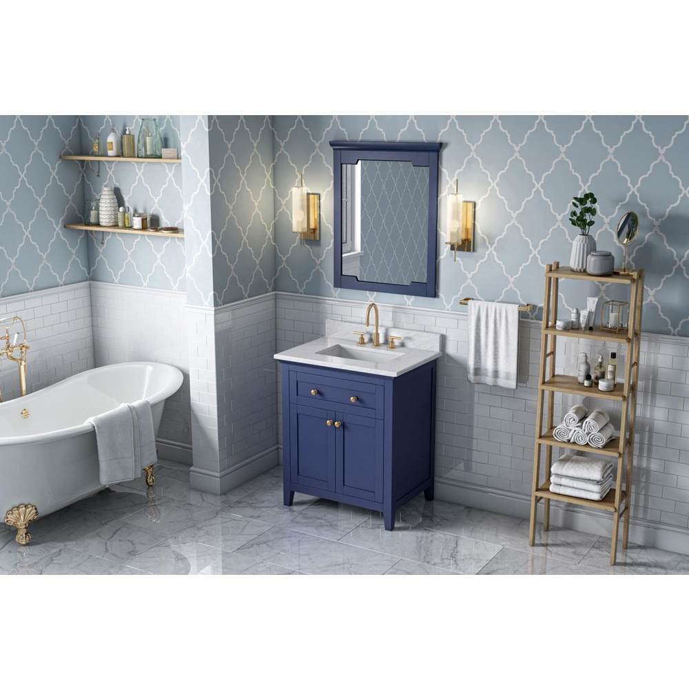 Jeffrey Alexander Single Sink Sets Vanity Sets item VKITCHA30BLWCR