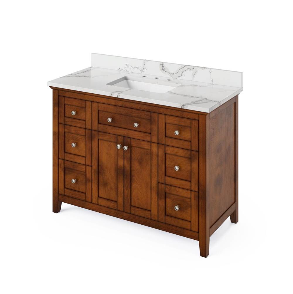 Jeffrey Alexander Single Sink Sets Vanity Sets item VKITCHA48CHCQR