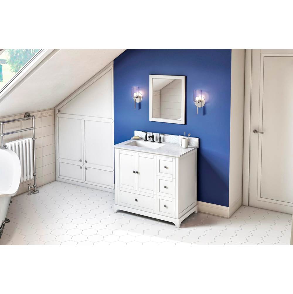 Jeffrey Alexander Single Sink Sets Vanity Sets item VKITADD36WHWCR