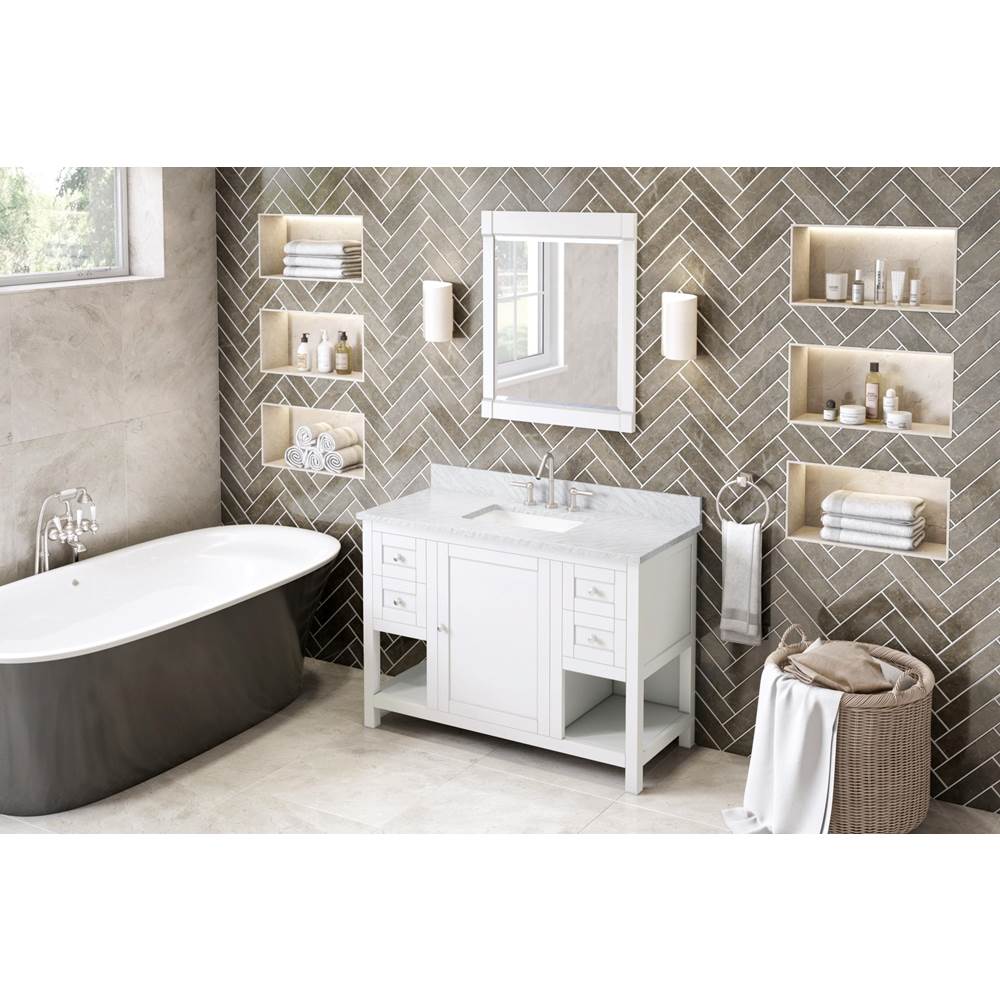 Jeffrey Alexander Single Sink Sets Vanity Sets item VKITAST48WHWCR