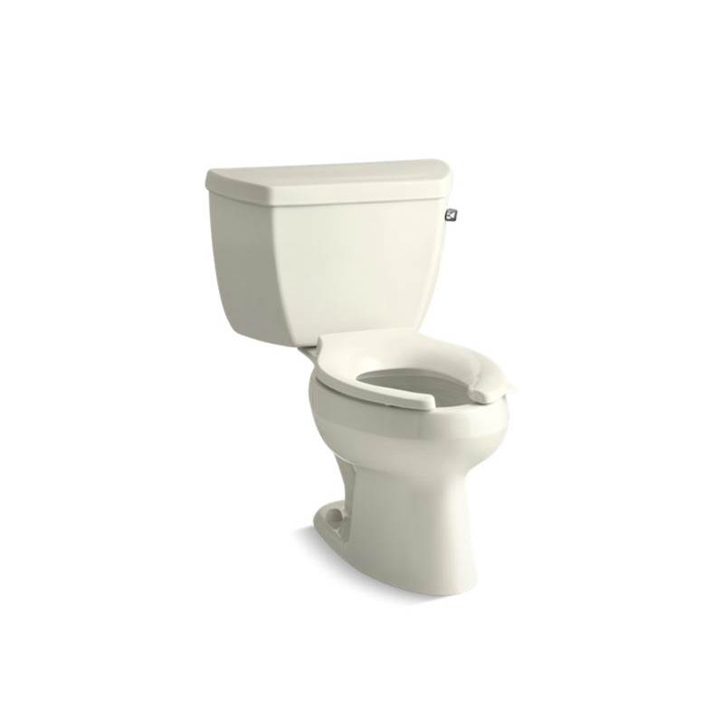 Fixtures, Etc.KohlerWellworth® Classic Two-piece elongated 1.6 gpf toilet with right-hand trip lever, less seat