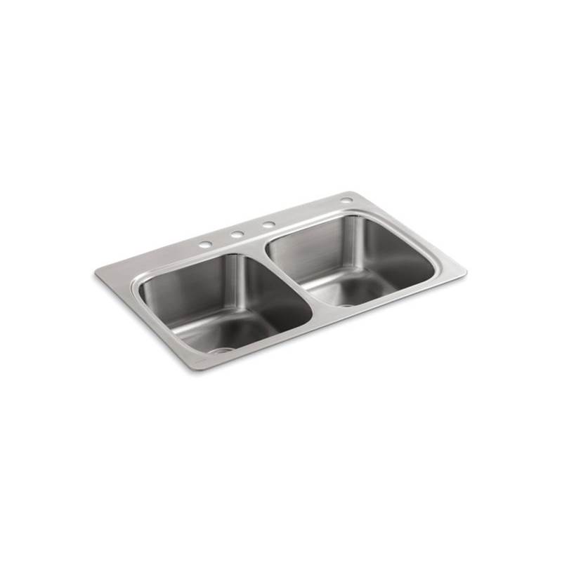 Kohler Drop In Kitchen Sinks item 5267-4-NA