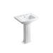 Kohler - 2359-8-0 - Complete Pedestal Bathroom Sinks