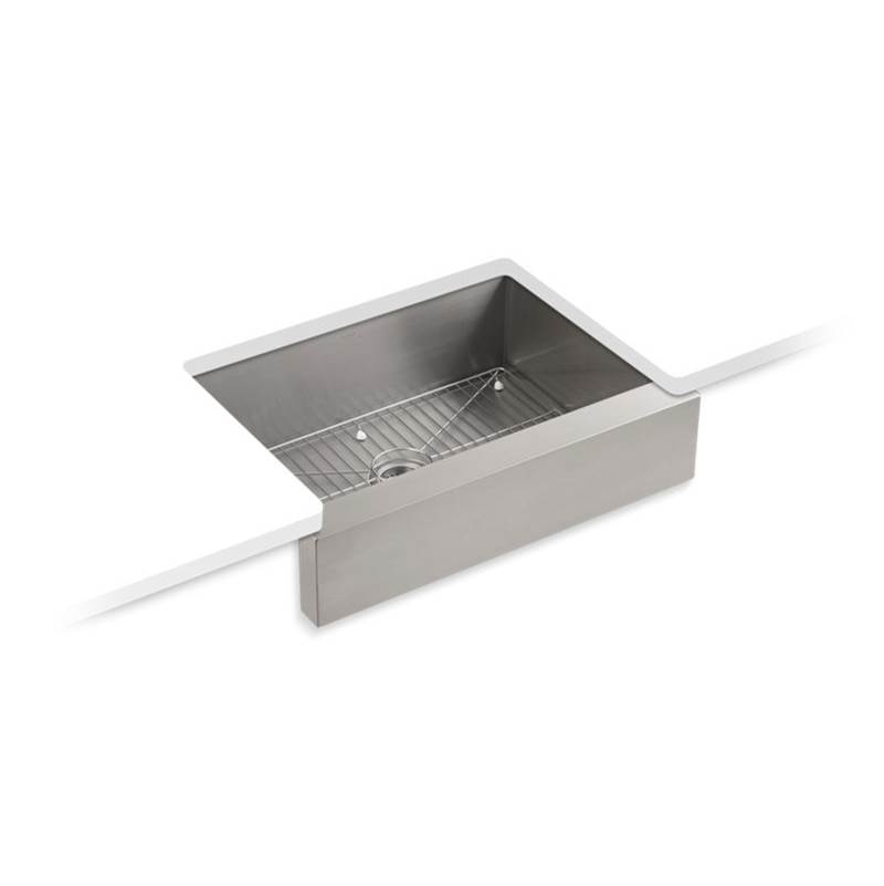 Fixtures, Etc.KohlerVault™ 29-1/2'' x 21-1/4'' x 9-5/16'' Undermount single-bowl farmhouse kitchen sink for 30'' cabinet