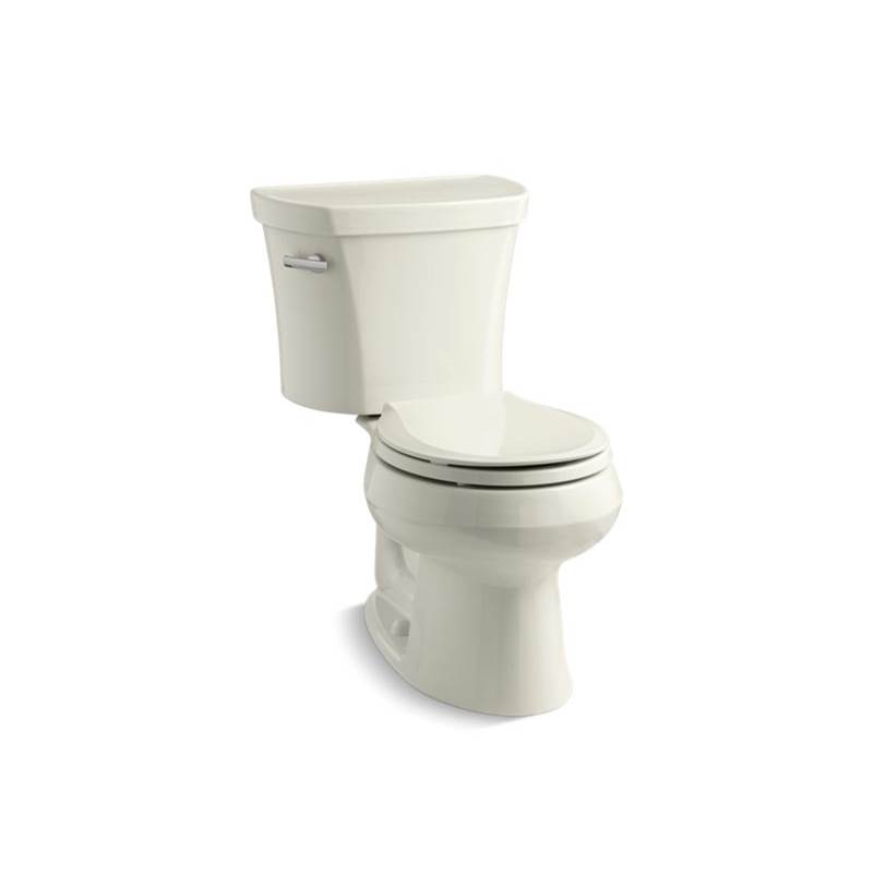 Fixtures, Etc.KohlerWellworth® Two-piece elongated 1.28 gpf toilet with tank cover locks and 14'' rough-in