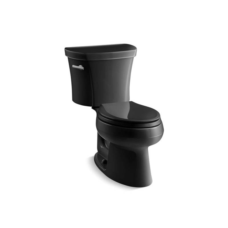 Fixtures, Etc.KohlerWellworth® Two-piece elongated 1.28 gpf toilet with tank cover locks and 14'' rough-in