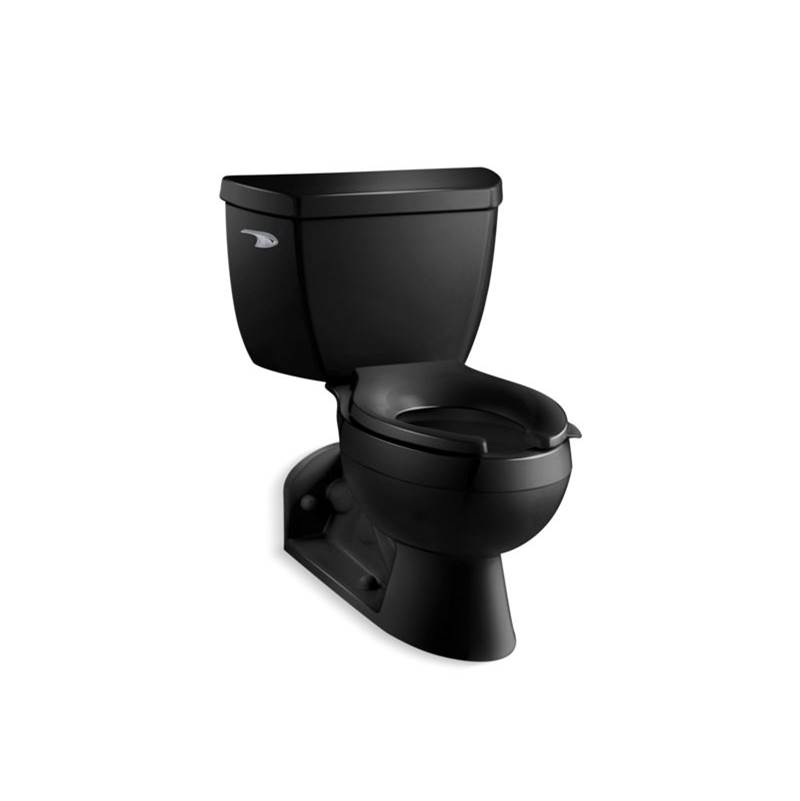 Fixtures, Etc.KohlerBarrington™ Two-piece elongated 1.6 gpf toilet with Pressure Lite® flushing technology and left-hand trip lever