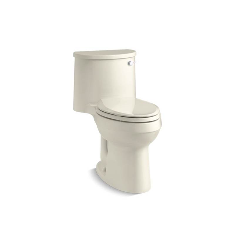 Fixtures, Etc.KohlerAdair® Comfort Height® One-piece elongated 1.28 gpf chair-height toilet with right-hand trip lever, and Quiet-Close™ seat