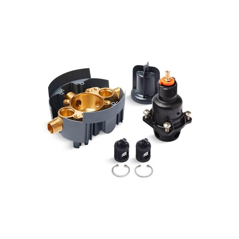 Fixtures, Etc.KohlerRite-Temp® pressure-balancing valve body and cartridge kit with service stops