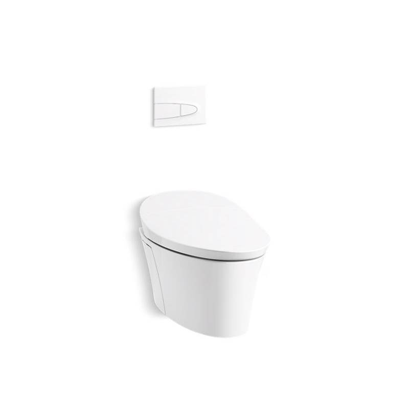 Fixtures, Etc.KohlerVeil® Intelligent compact elongated dual-flush wall hung toilet