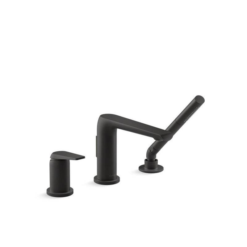 Kohler Deck Mount Roman Tub Faucets With Hand Showers item 97360-4-BL
