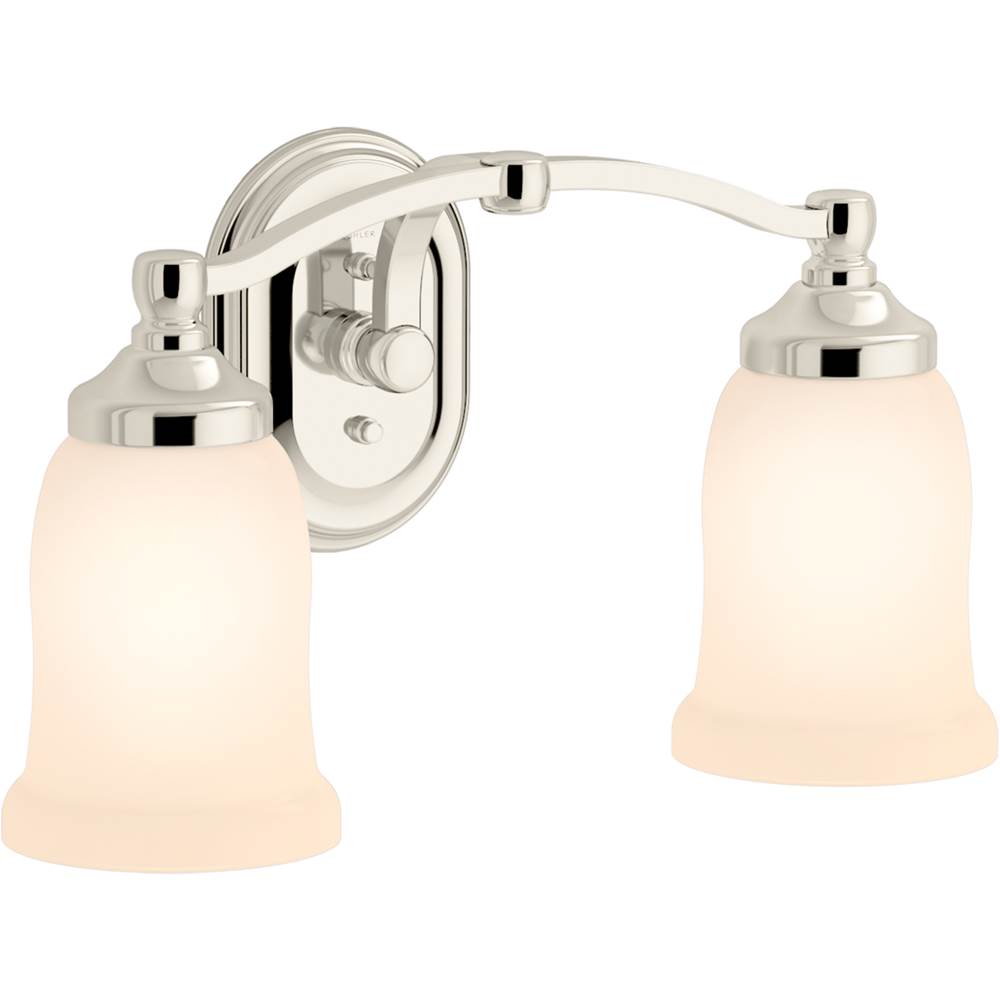 Kohler Two Light Vanity Bathroom Lights item 11422-SNL