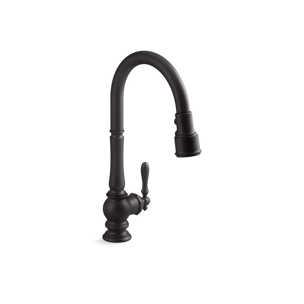 Kohler Pull Down Faucet Kitchen Faucets item 99259-BL