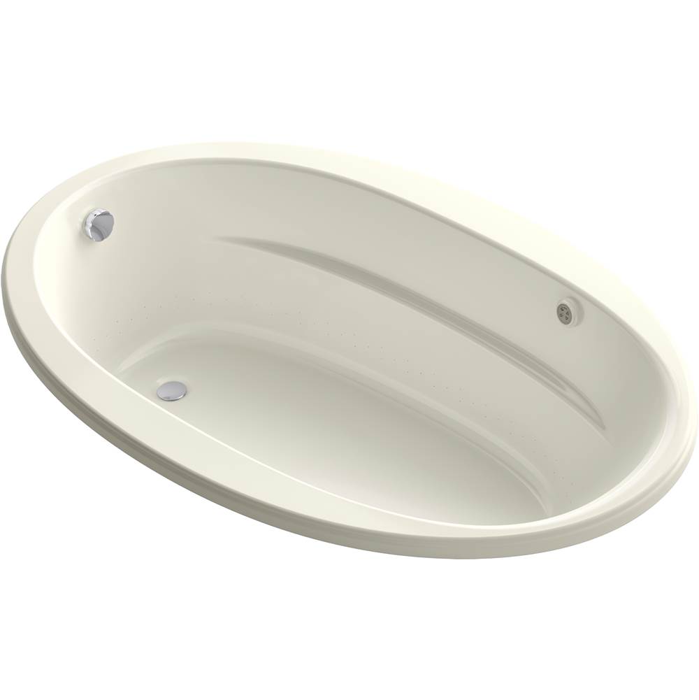 Fixtures, Etc.KohlerSunward® 66'' x 42'' Heated BubbleMassage™ air bath with Bask®, end drain